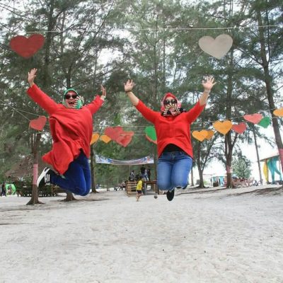 Wow Baru Pertama Pantai Cemara Gelar Event Pemilihan