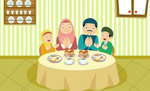 Jangan Lupa, Budayakan Berdoa Sebelum Makan