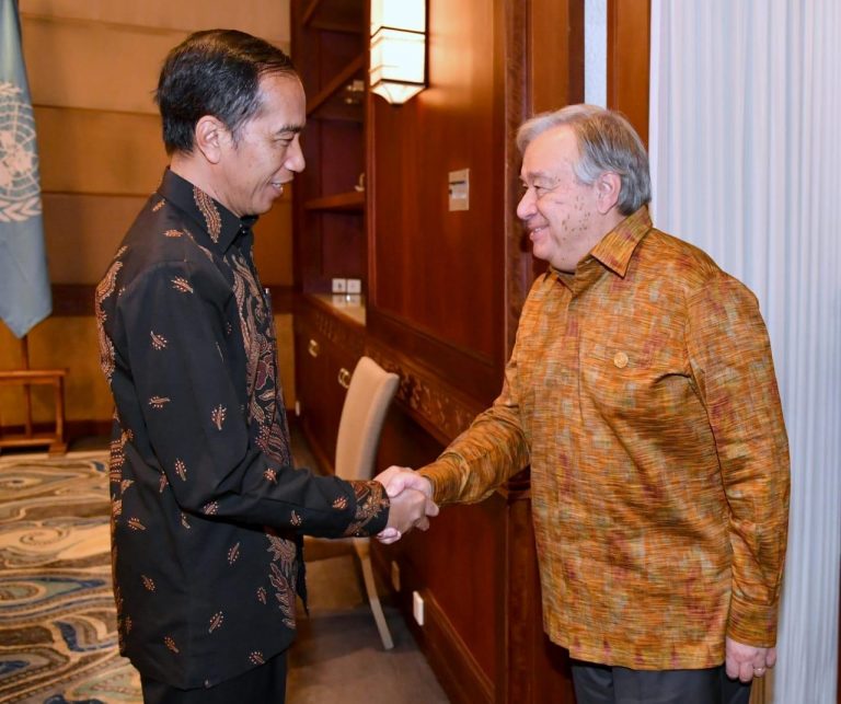 Hari Kedua di Bali, Presiden Bertemu Sekjen PBB hingga Hadiri ASEAN