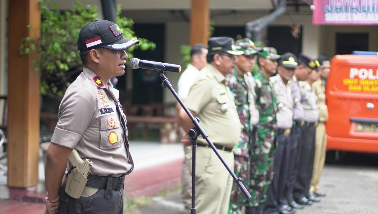 Kapolsek Kelapa Gading Pimpin Apel Gabungan Ops Pekat Jaya 2018
