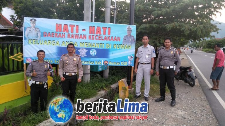 Satlantas Res Sumbawa Barat Memberikan Himbaun Kepada ...