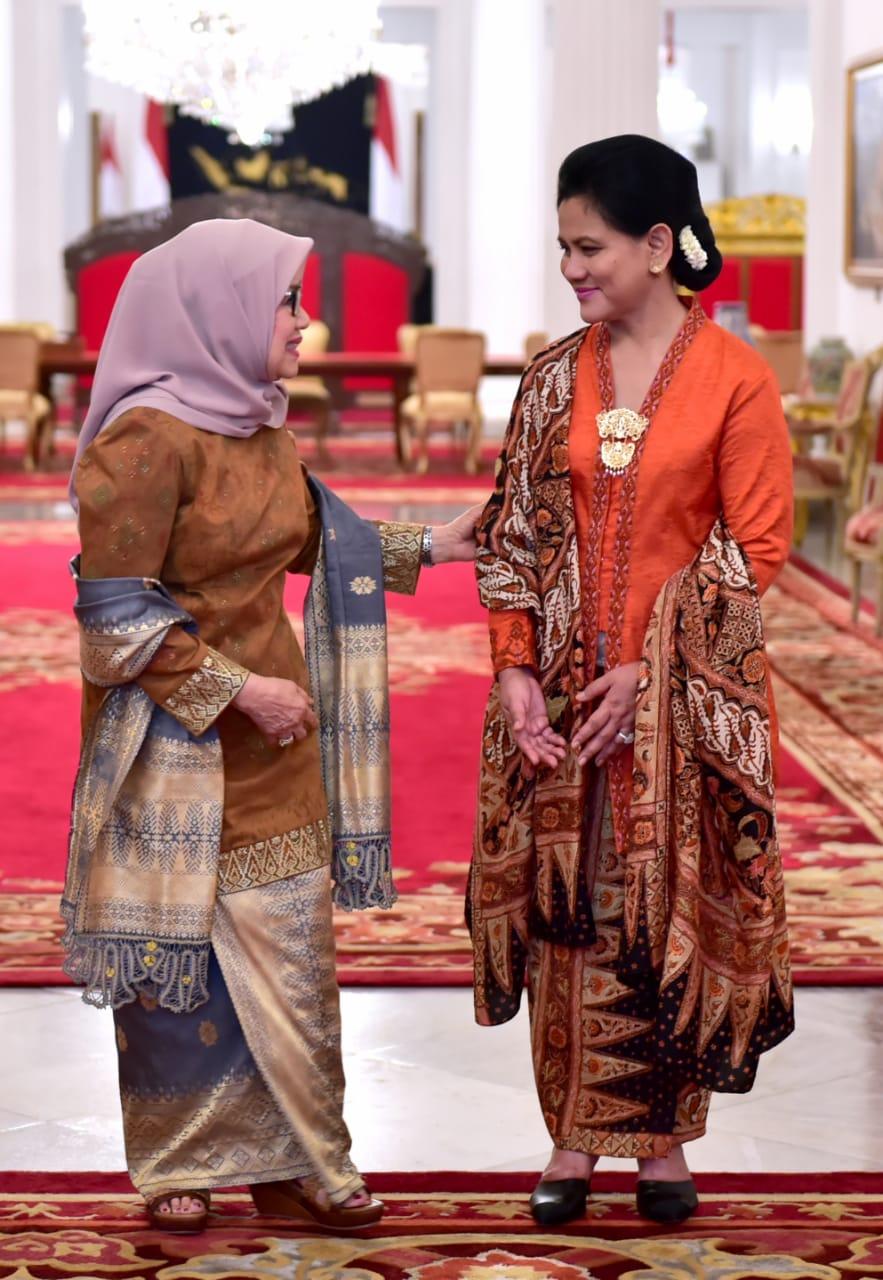 Ibu Negara Saksikan Pelantikan Ketua Dekranasda Maluku Utara
