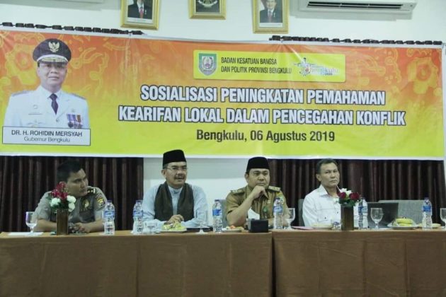 Kesbangpol Provinsi Bengkulu Gelar Sosialisasi Peningkatan Pemahaman