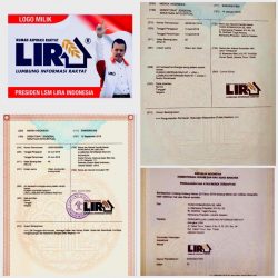 kumham terbitkan sertifikat merek logo lira milik jusuf