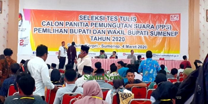 Jumlah pendaftar PPS Pilbup Sumenep ini sebanyak 2.779 orang. 261 pendaftar dinyatakan Tidak Memenuhi Syarat (TMS), sedangkan yang lulus administrasi sebanyak 2.518 pendaftar