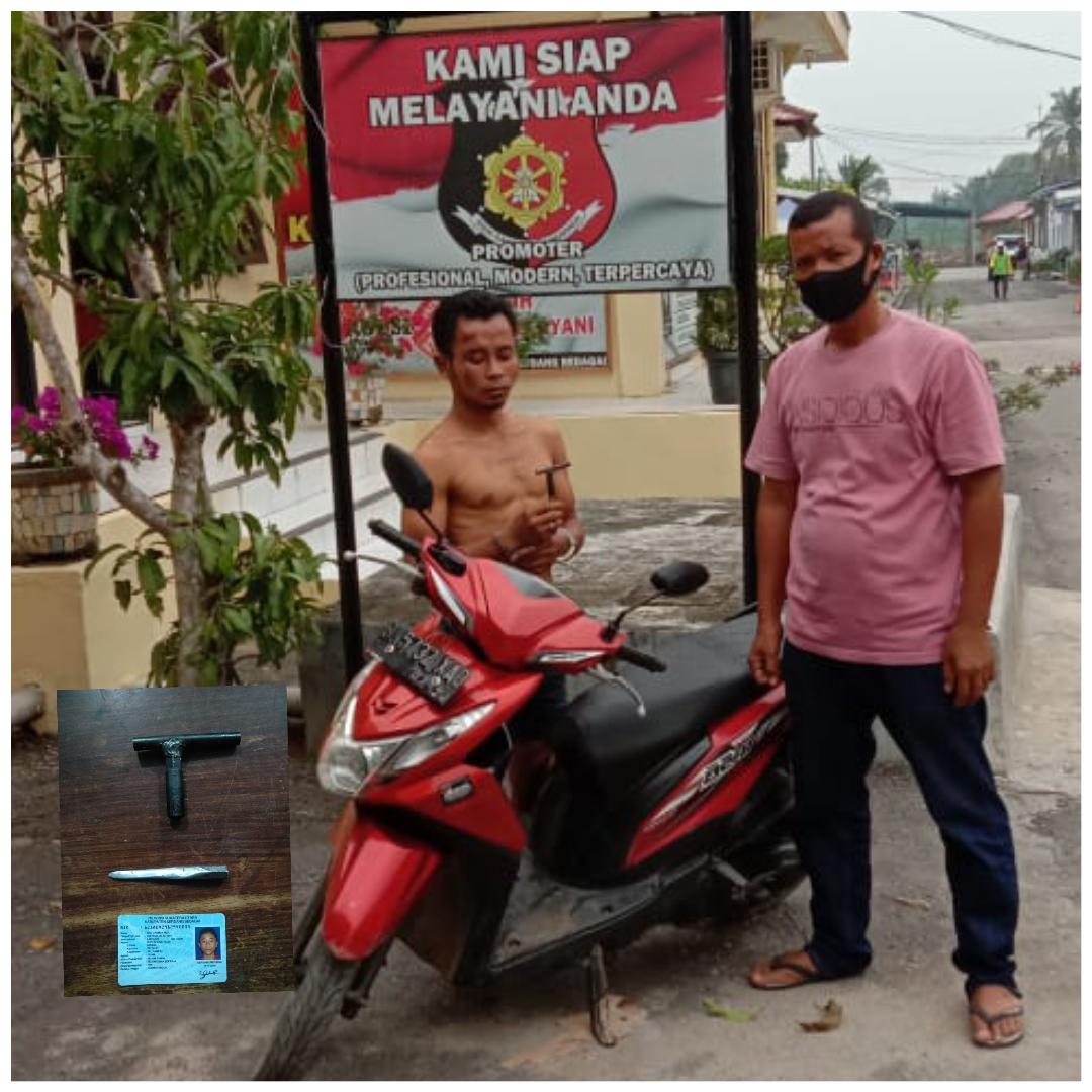 Curi Sepeda Motor Tak Melaju Kencang Pelaku Curanmor Di Permak Warga 6909