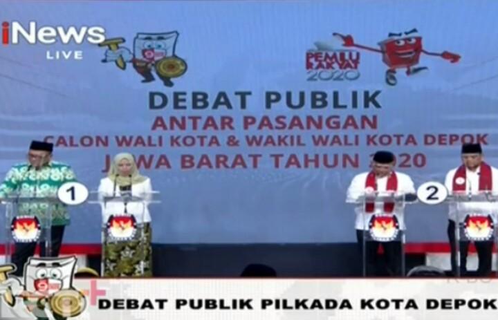 Debat Perdana Di INews TV, Idris-Imam Ditanya Cara Menaikkan PAD ...