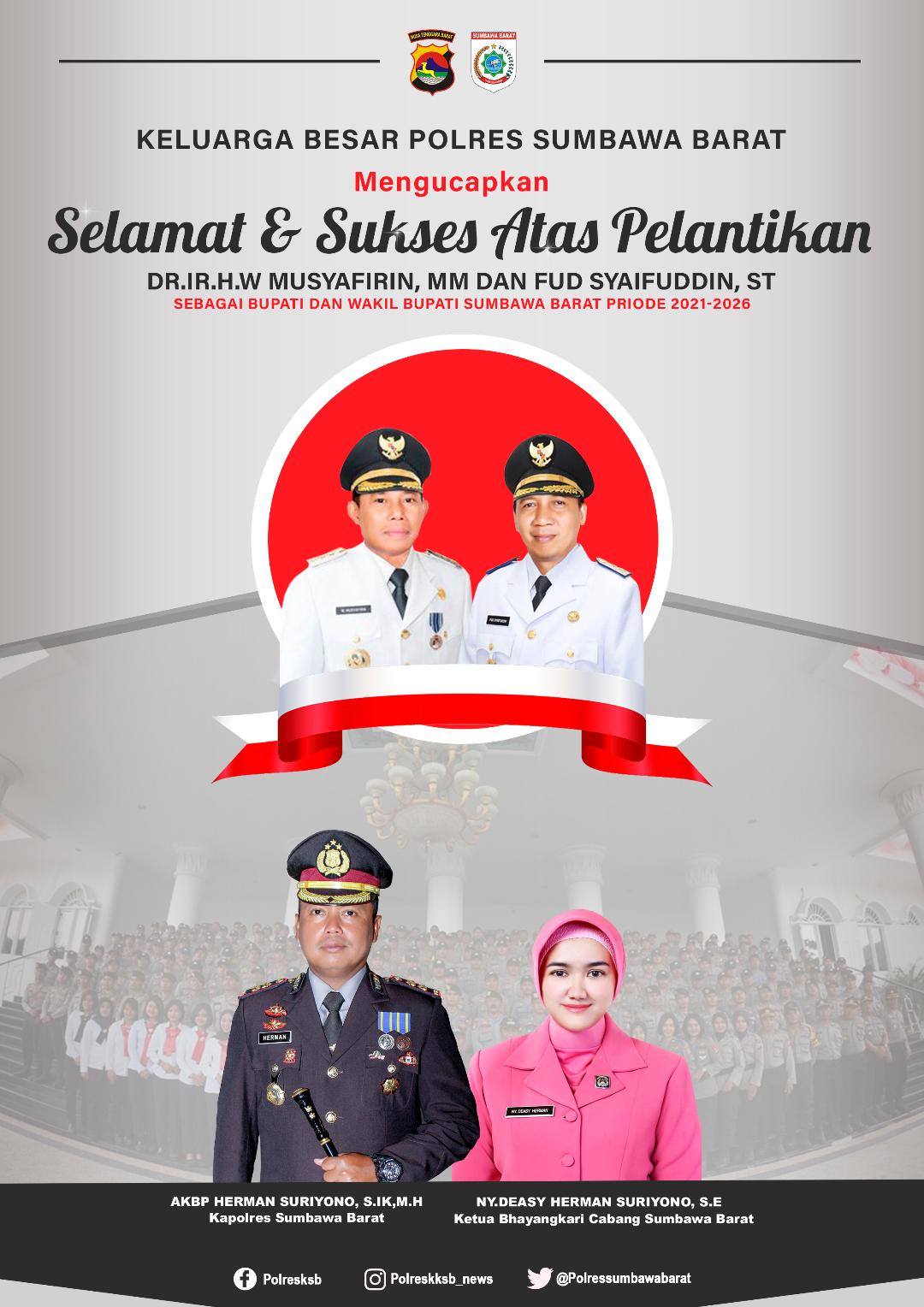 22 Ucapan Selamat Atas Pelantikan Bupati Dan Wakil Bupati Chika Ciku 2062