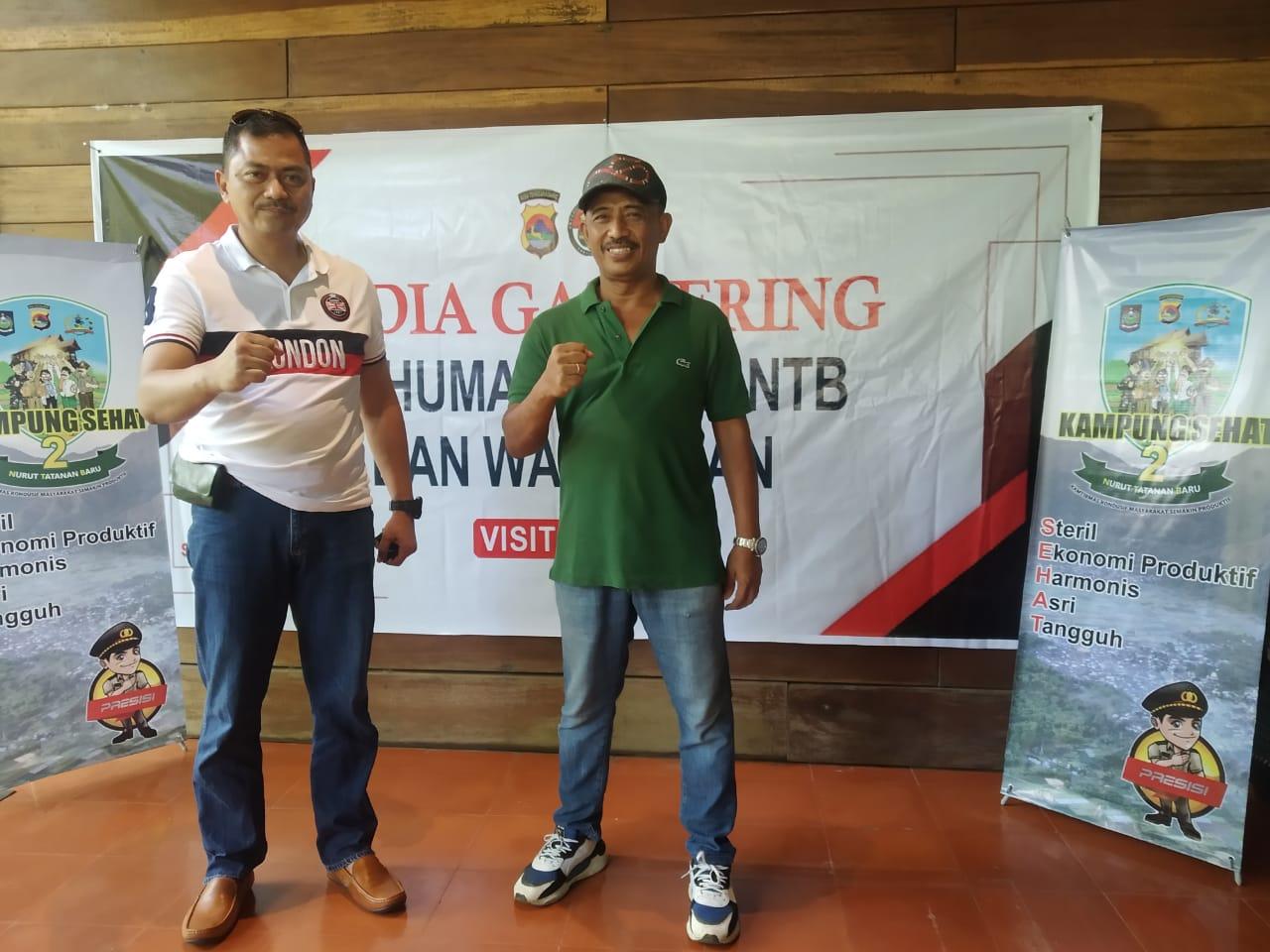 Media Ghatering Bidhumas Polda NTB Bersama Wartawan 