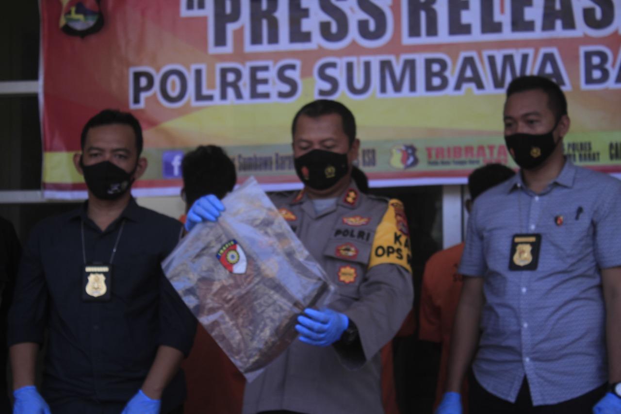 Dalam Sebulan Tim Puma Polres Sumbawa Barat Berhasil Ungkap Tiga Kasus ...