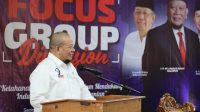 Ketua DPD RI saat membuka Focus Grup Discussion di IAIN Pontianak, Senin (14/6).
