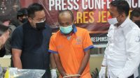 Polisi gelar Press Conference pembunuhan di Umbulsari Jember (Sugik/ beritalima.com)