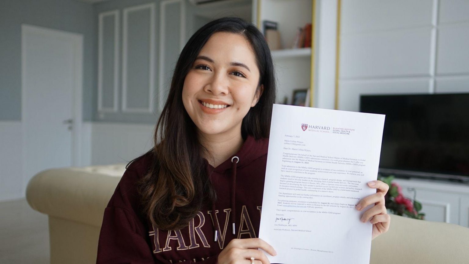 Alumnus UNAIR Lulus Sarjana Kedokteran 19 Tahun, Kini Kuliah di Harvard