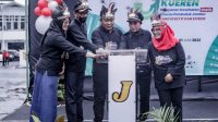 Launching aplikasi J-Pastikeren di Alun-alun Jember (beritalima.com/istimewa)