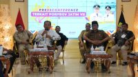 Press Conference Porprov ke-VII Jatim di Pendopo Wahyawibawagraha Jember (beritalima.com/sugik)