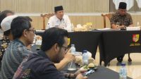 Pemkab Jember dan PU SDA Jatim melaksanakan rapat koordinasi di Pendopo Wahyawibawagraha (beritalima.com/sugik)