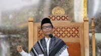 Menko Polhukam Mahfud MD memberikan Khutbah di Masjid Al-Hilmah Universitas Jember (istimewa)