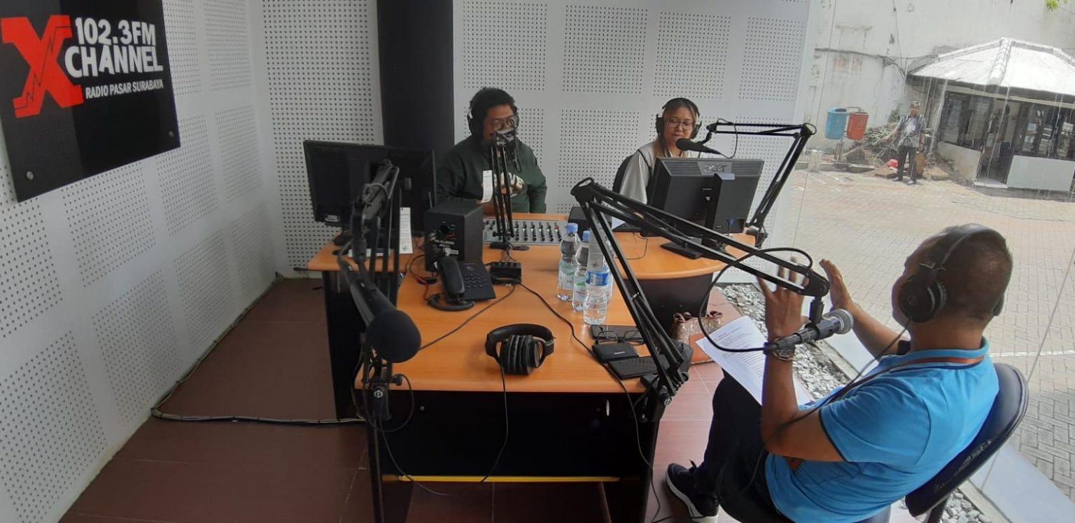 Sebagai Sarana Promosi, PD Pasar Surya Launching Radio XChannel