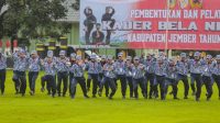 Ratusan Pesilat mengikuti Diklat Kader Bela Negara (beritalima.com/sugik)