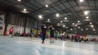 Peserta lomba Futsal berlangsung di salah satu lapangan Sumbersari (beritalima.com/sugik)