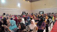 Ribuan anggota TPPS di kumpulkan di Gedung Balai Serbaguna (beritalima.com/istimewa)