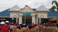 Upacara Peringatan Hari Jadi Kabupaten Jember ke-94 tahun di Bandara Notohadinegoro (beritalima.com/sugik)