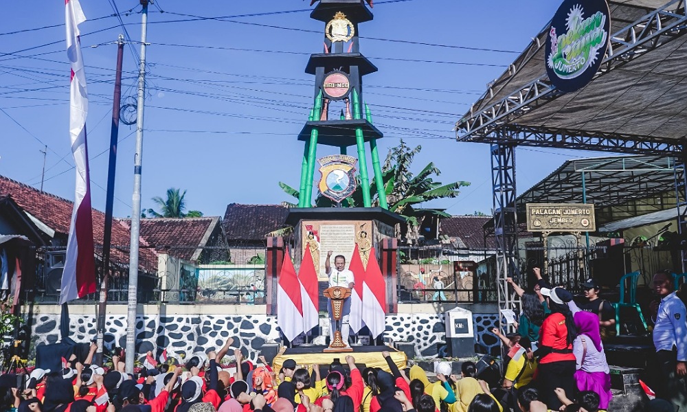Pekan Raya Jumerto di halaman Monument Palagan (beritalima.com/istimewa)