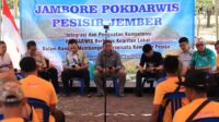Jambore Pokdarwis di Pantai Pasangan Jember (beritalima.com/istimewa)