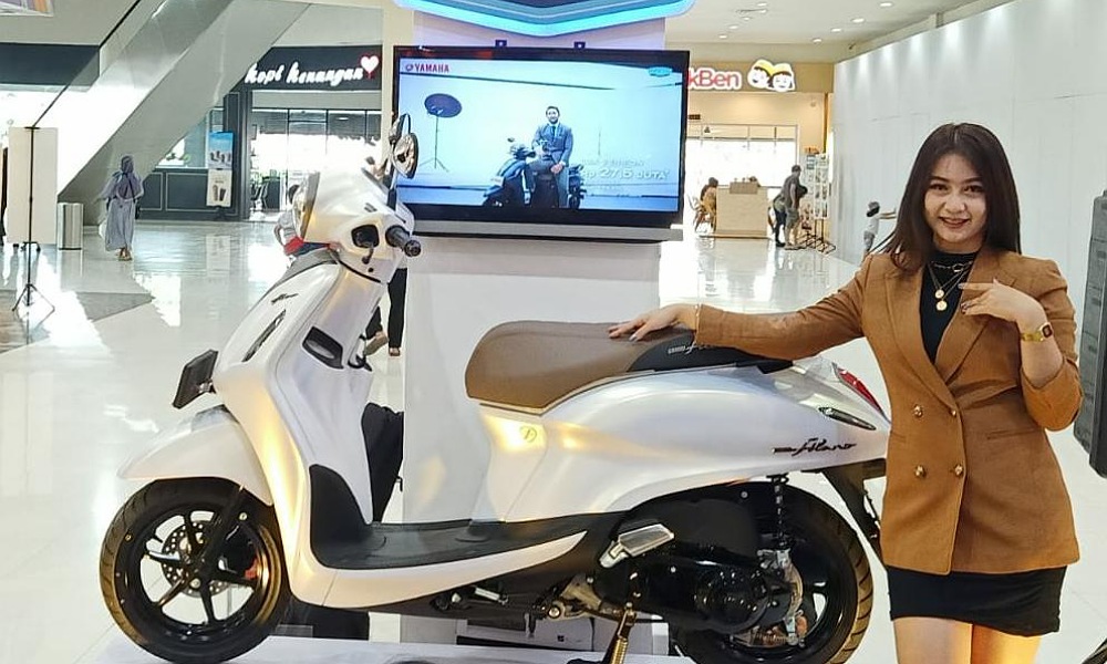 Pameran motor Classy Exhibition di Jember yang menarik perhatian warga (beritalima.com/istimewa)