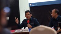 Direktur Utama BPJS Kesehatan, Ghufron Mukti saat Press Conference (beritalima.com/istimewa)